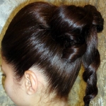 Stylizacja fryzur- kokarda